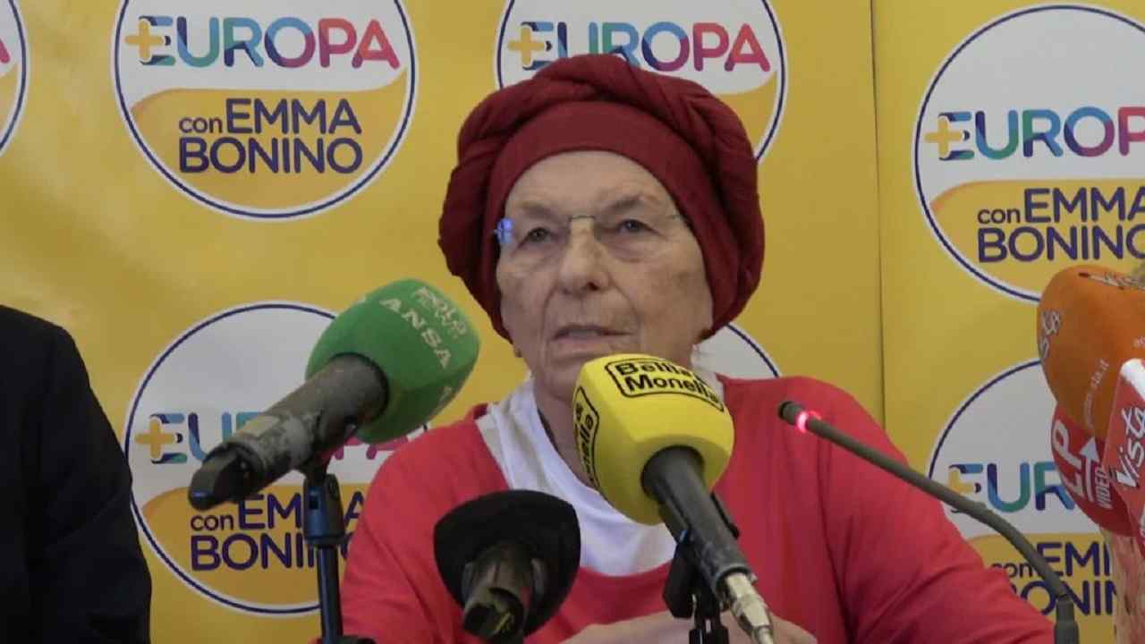 Emma Bonino, la leader di +Europa