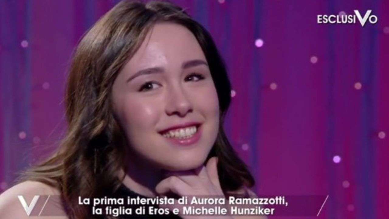 Aurora Ramazzotti Tv
