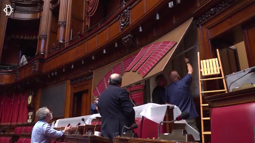 Camera, in Aula arrivano nuovi tabelloni digitali per il voto - VIDEO