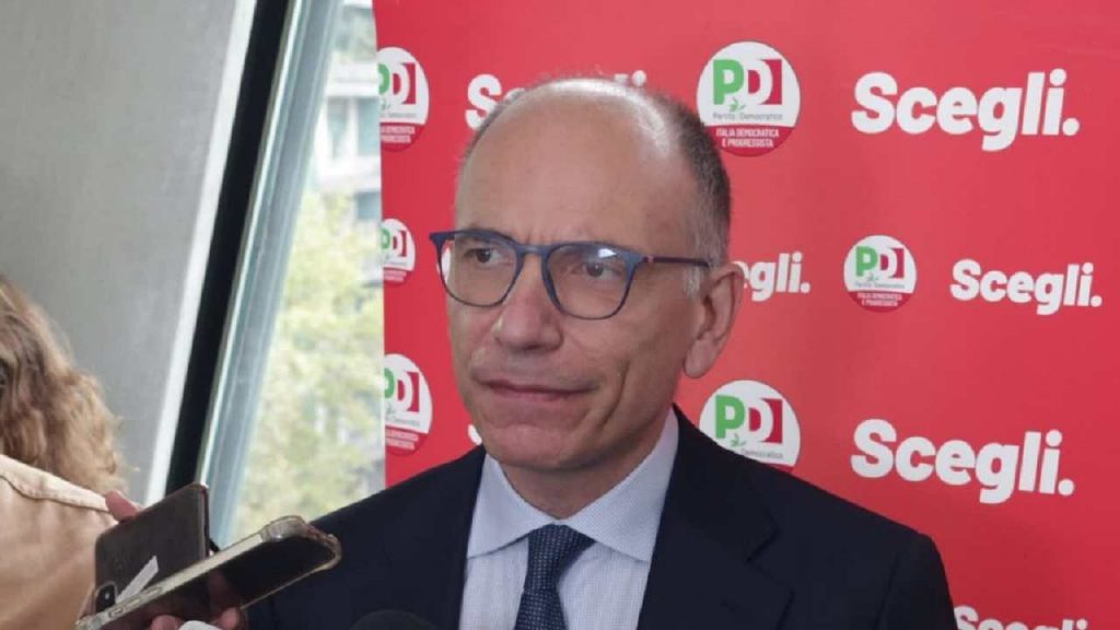 Enrico Letta, il segretario del Pd