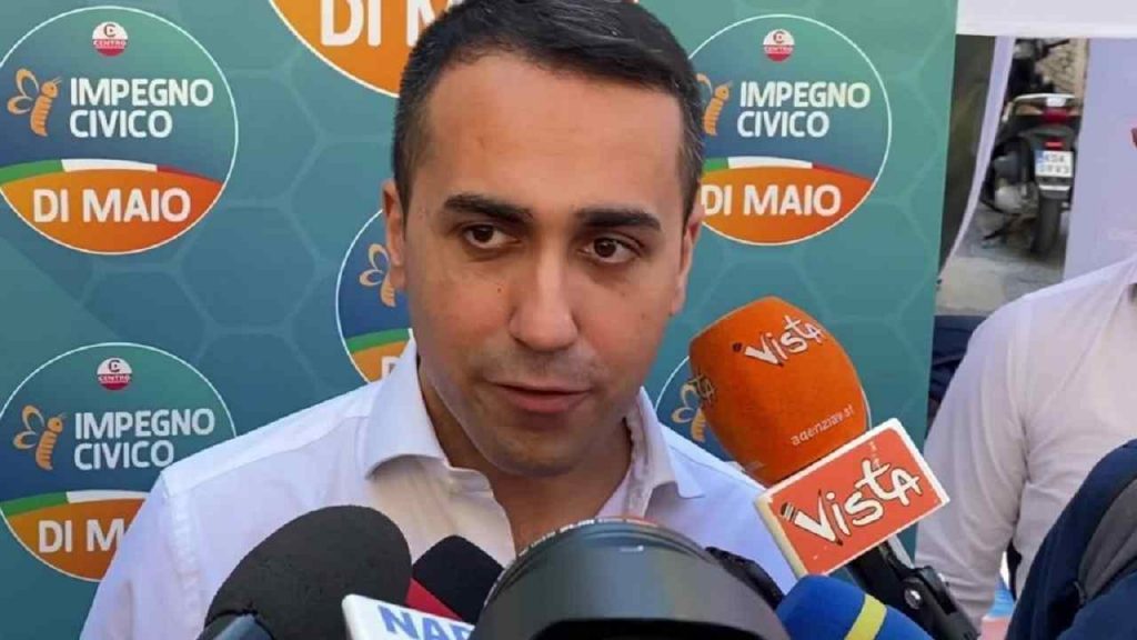Luigi Di Maio, il leader di Italia Viva