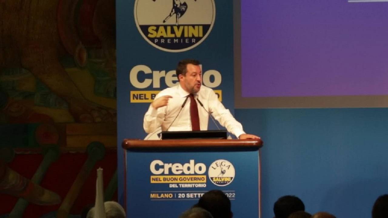 Matteo Salvini a Milano