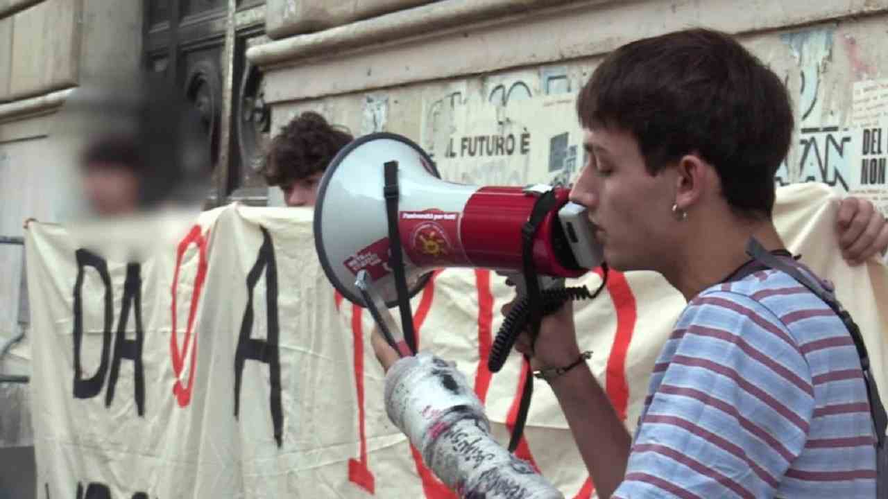 Scuola, la protesta degli studenti