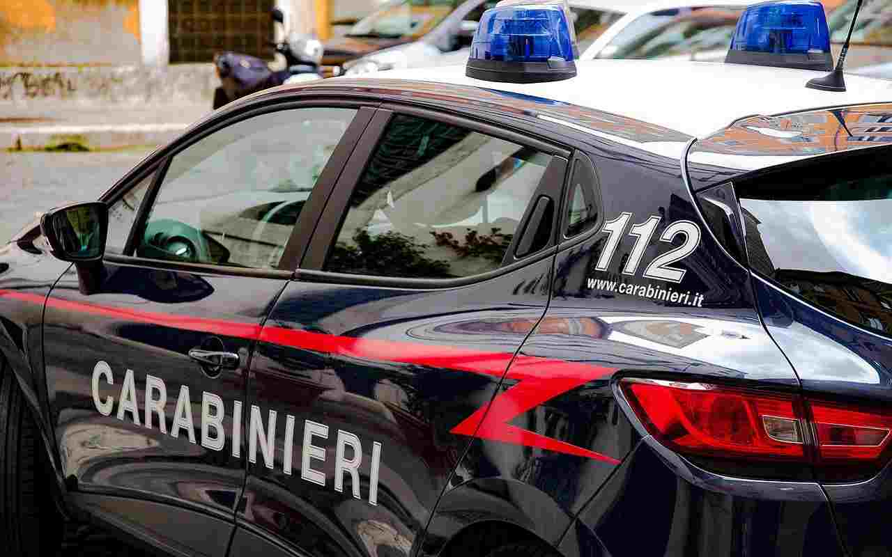 Una volante dei Carabinieri