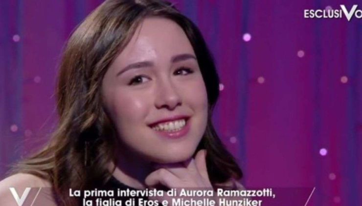 Aurora Ramazzotti Verissimo