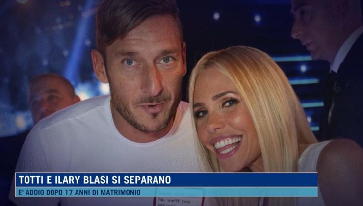 Francesco Totti Ilary Blasi Tv