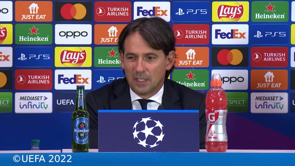 Champions League, la gioia di Inzaghi e Spalletti dopo le vittorie