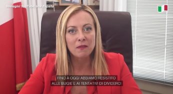Meloni: “Non siamo mostri, viva l’Ue dei patrioti”