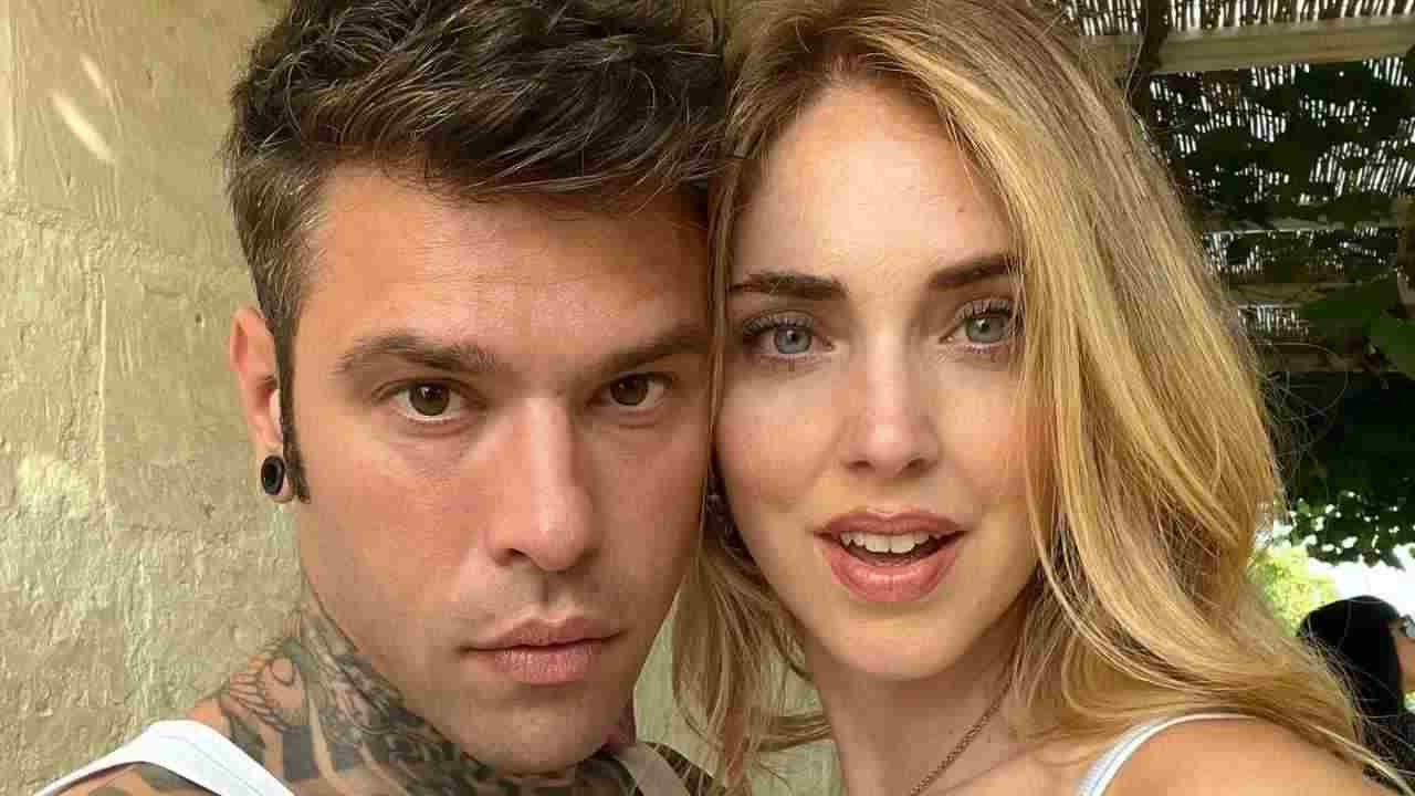 Chiara Ferragni e Fedez primo piano