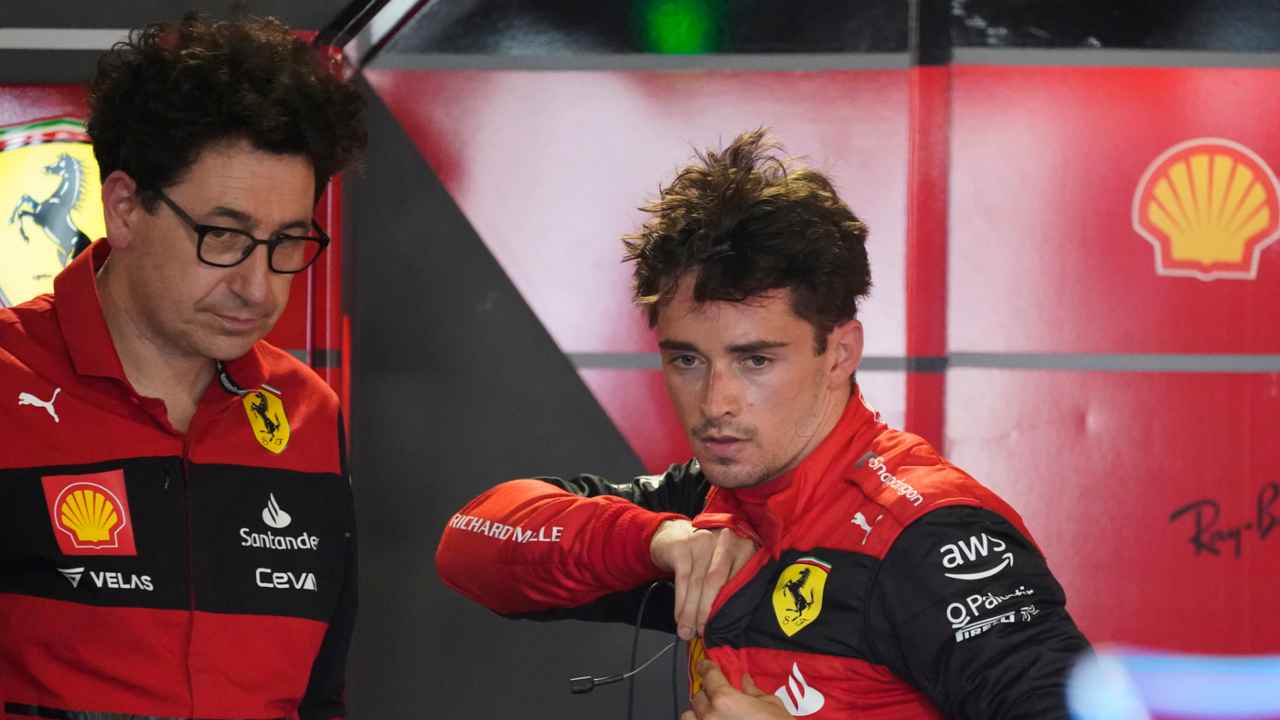 Binotto e Leclerc addio
