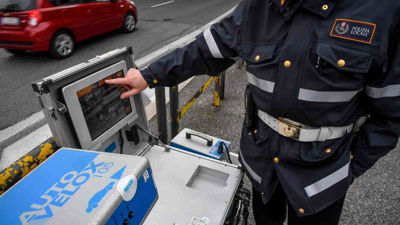 Autovelox a tappeto