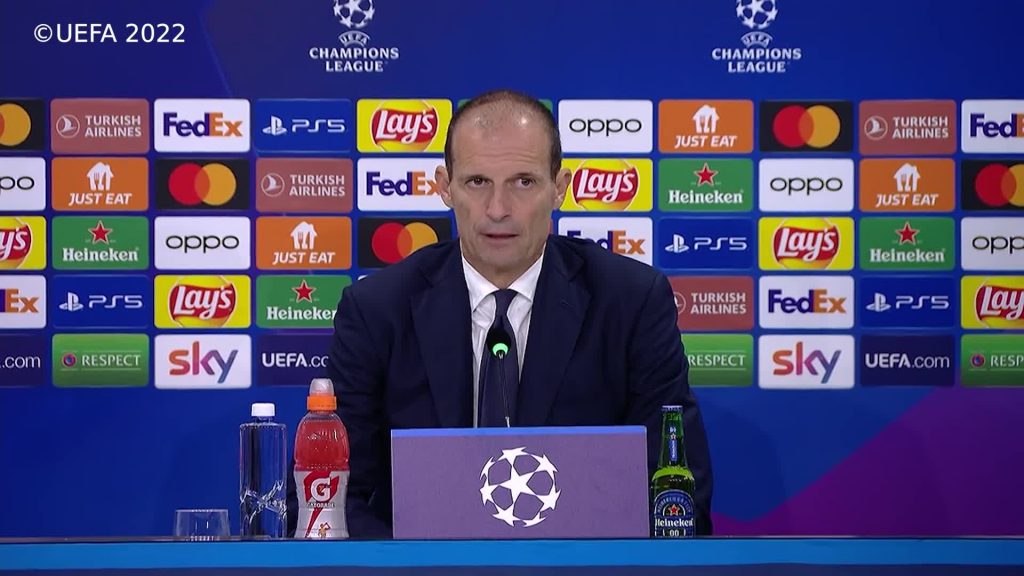 Champions League, la rabbia di Allegri e l'orgoglio di Pioli