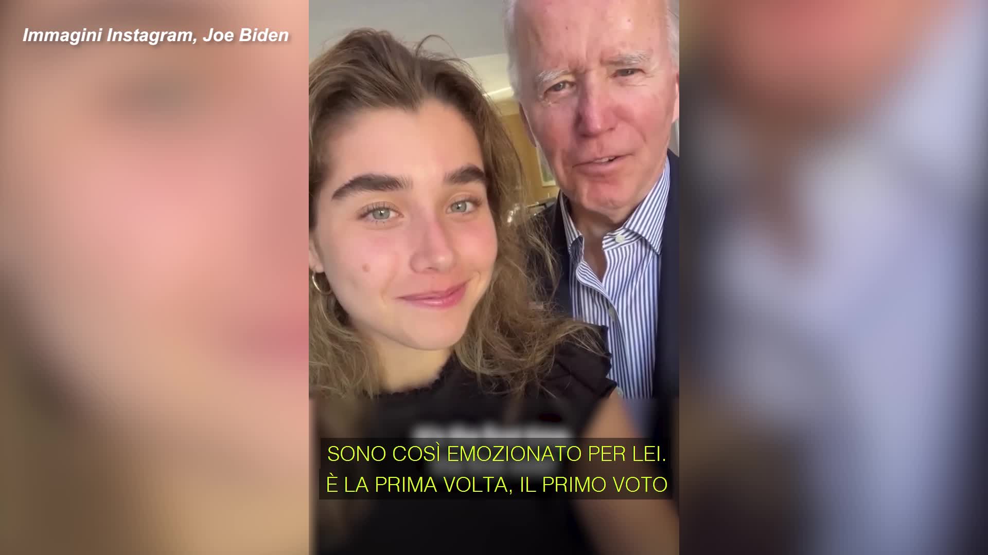 Usa, Biden vota insieme alla nipote 18enne - VIDEO