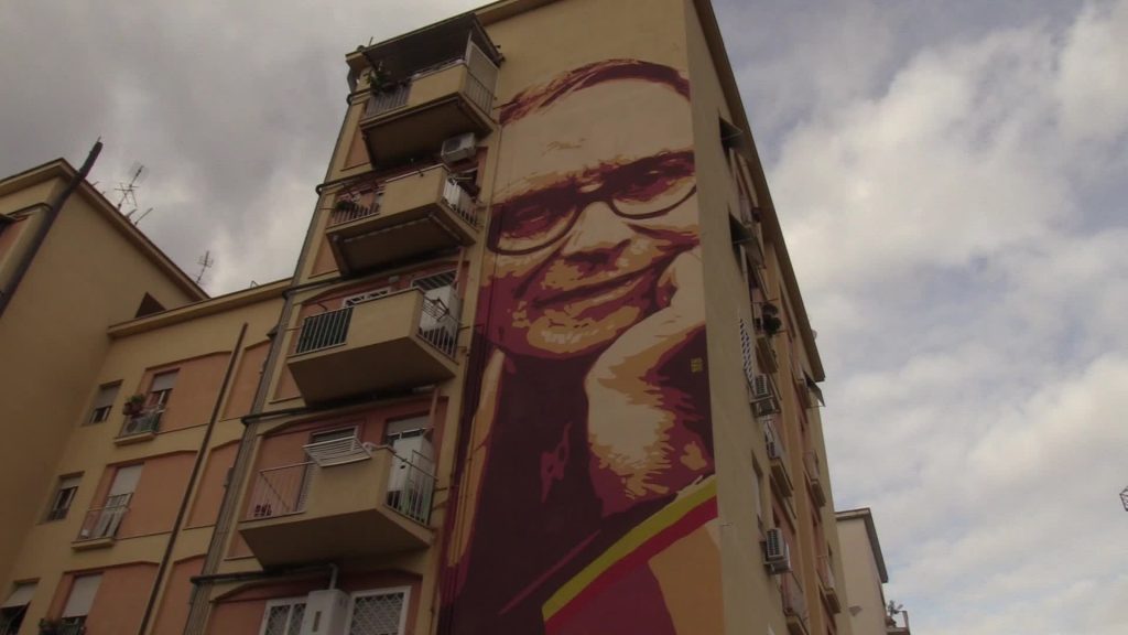 Musica, a Roma inaugurato murale dedicato a Ennio Morricone