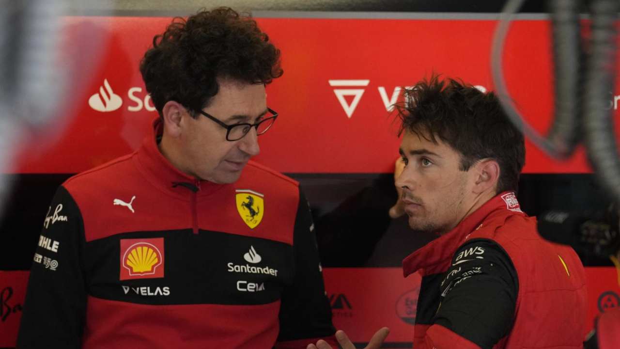 Binotto Leclerc 2022