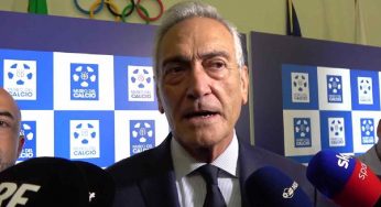 Gravina: “Cori beceri al derby si contrastano con repressione ed educazione”