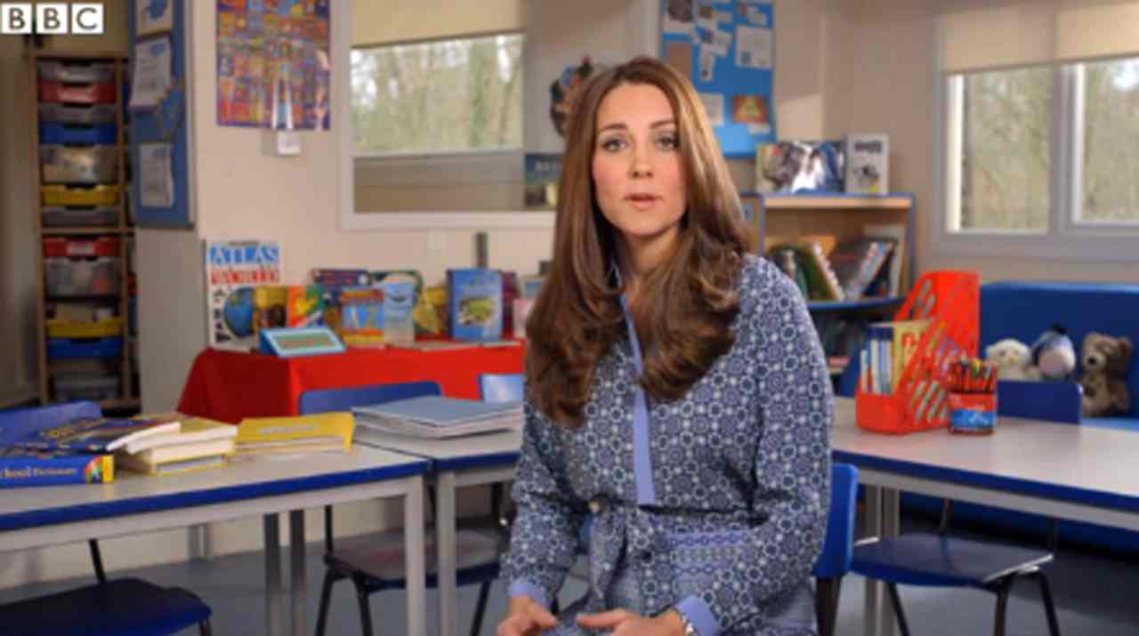Kate Middleton visita asilo