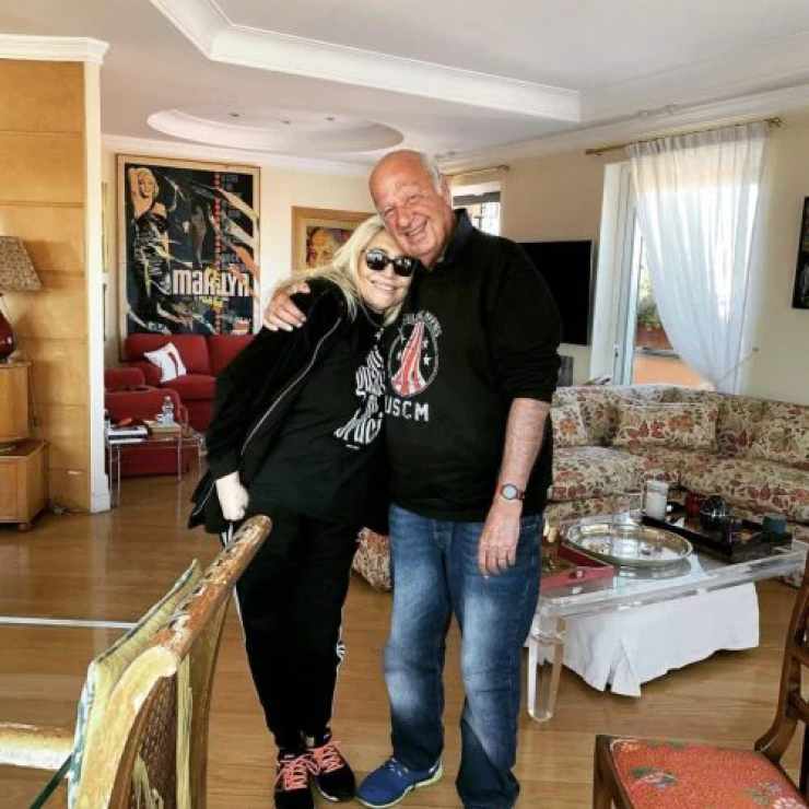 Mara Venier e Nicola Carraro- Newsby