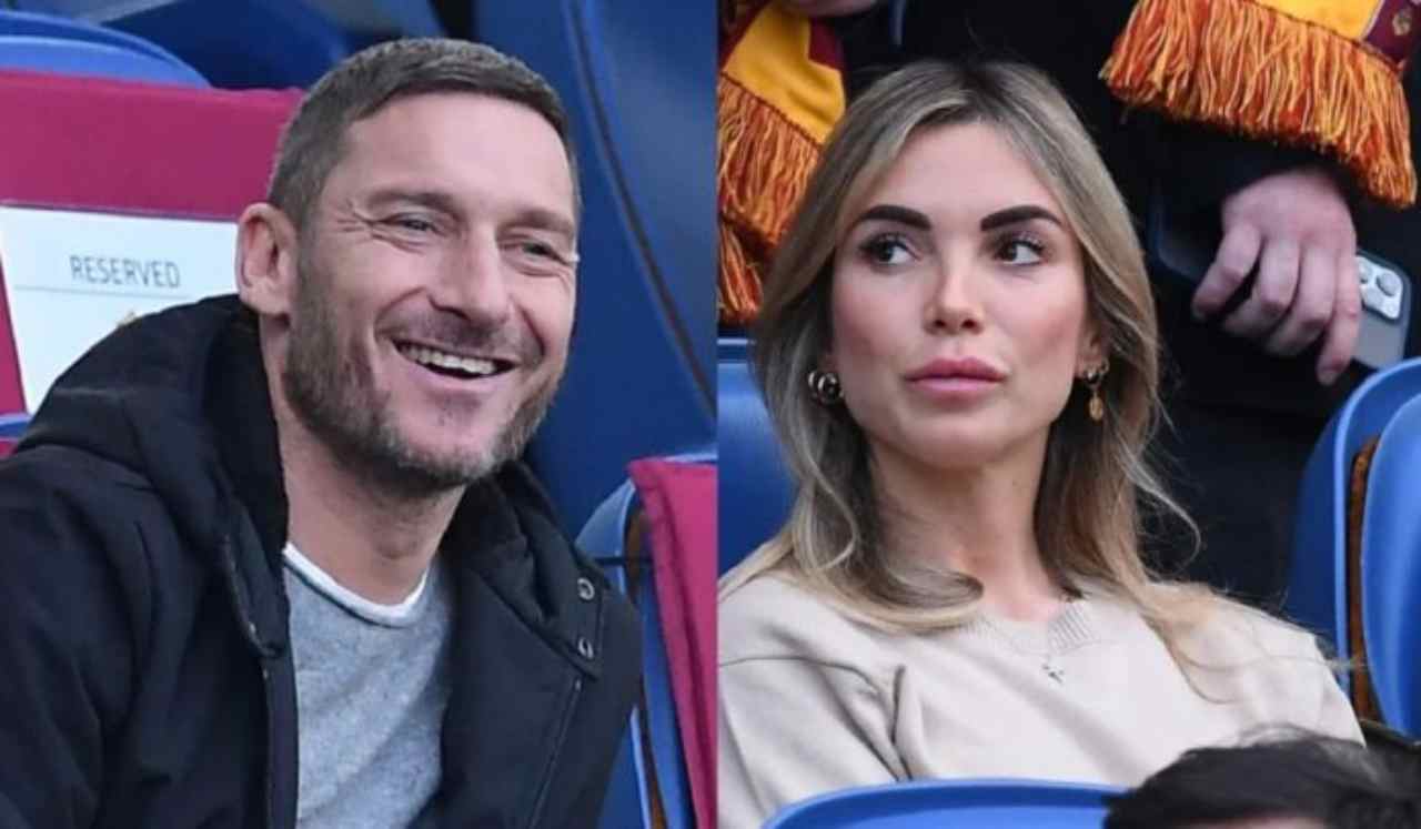 Totti e Noemi a Trigoria