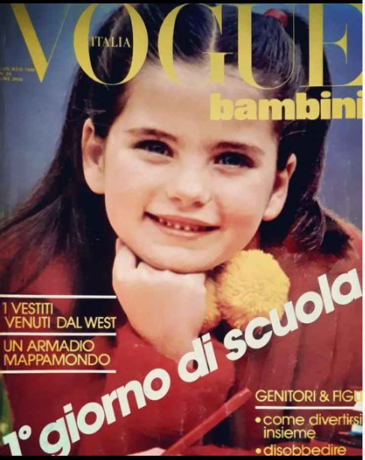 Vanessa Gravina da piccola