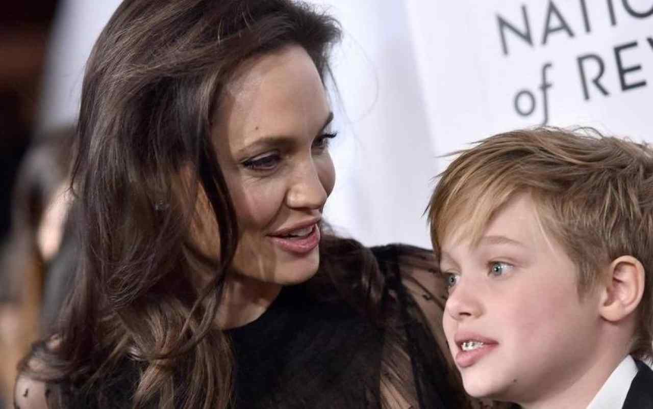 Angelina Jolie with daughter Shiloh Jolie Pitt