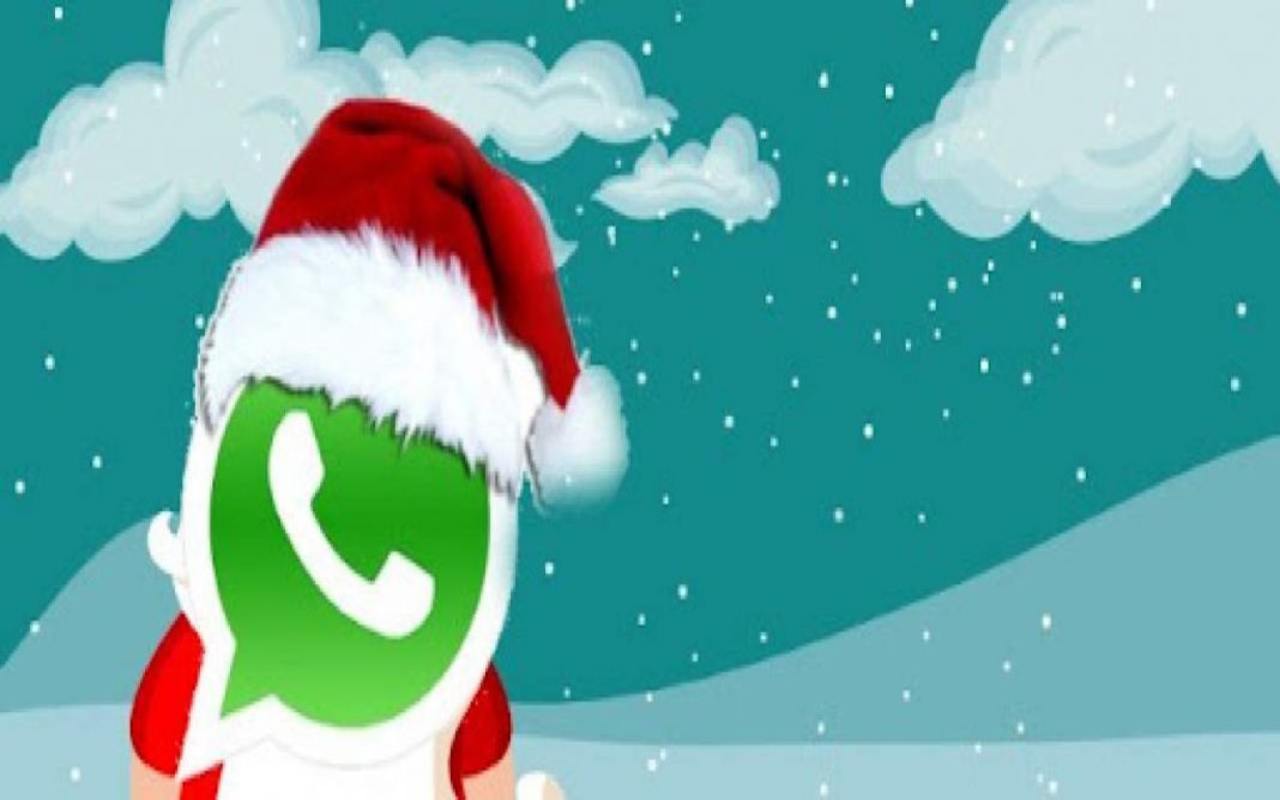 WhatsApp, come mettere il cappello di Babbo Natale &hellip;