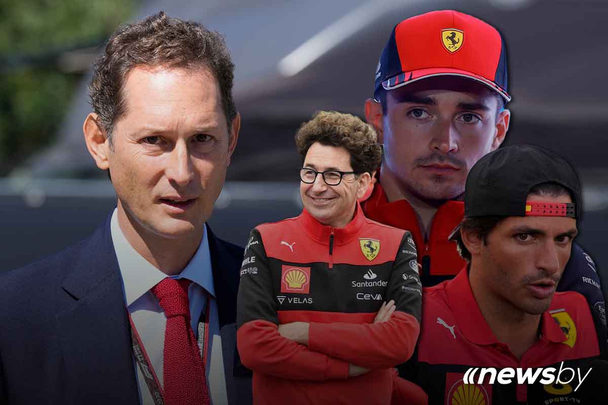 Elkann e Ferrari