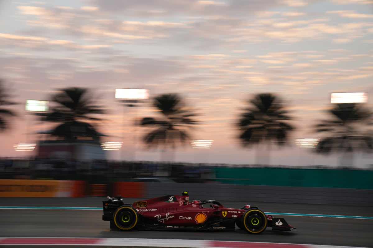Ferrari 2022 ad Abu Dhabi