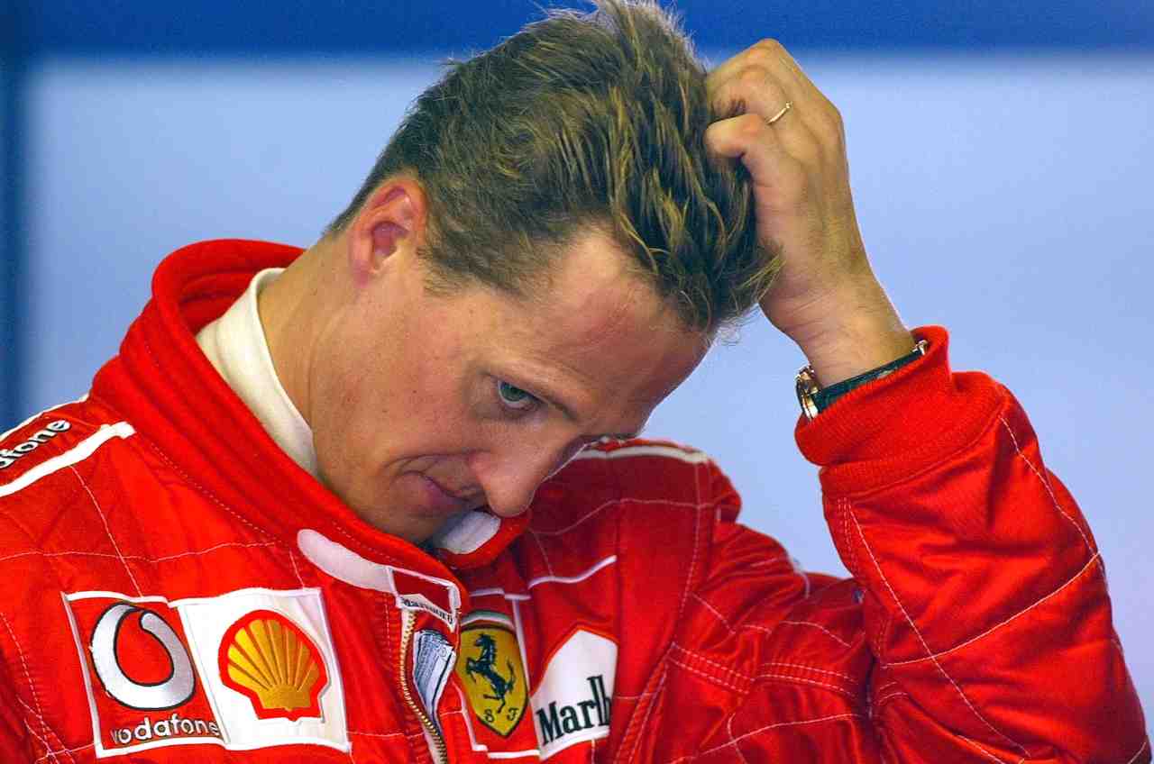 Futur aveu amer de Schumacher