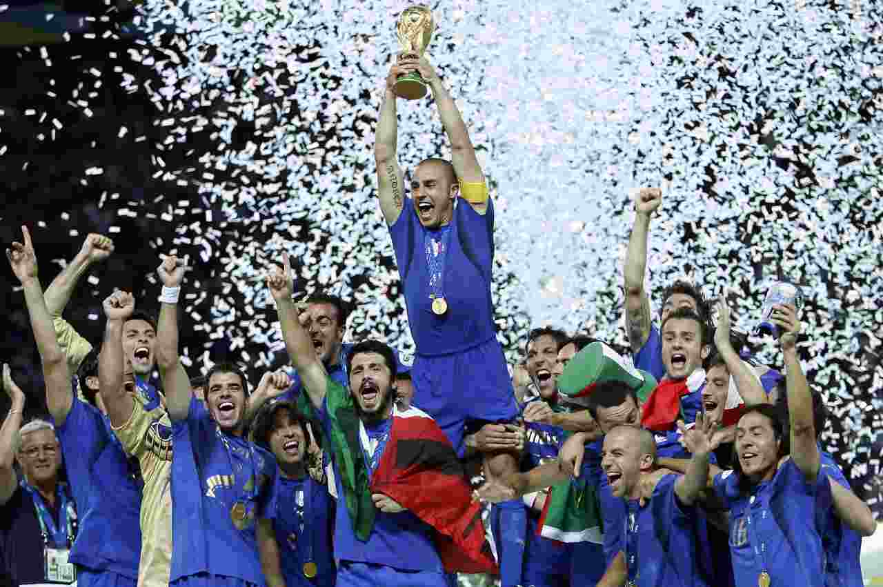 Italia campione del mondo panchina