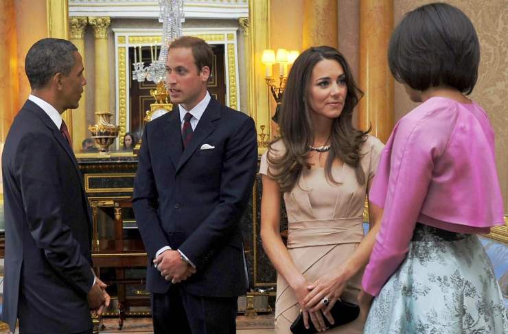Kate e William incontro diplomatico