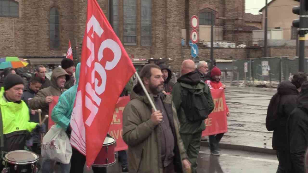 Manovra, la protesta a Firenze