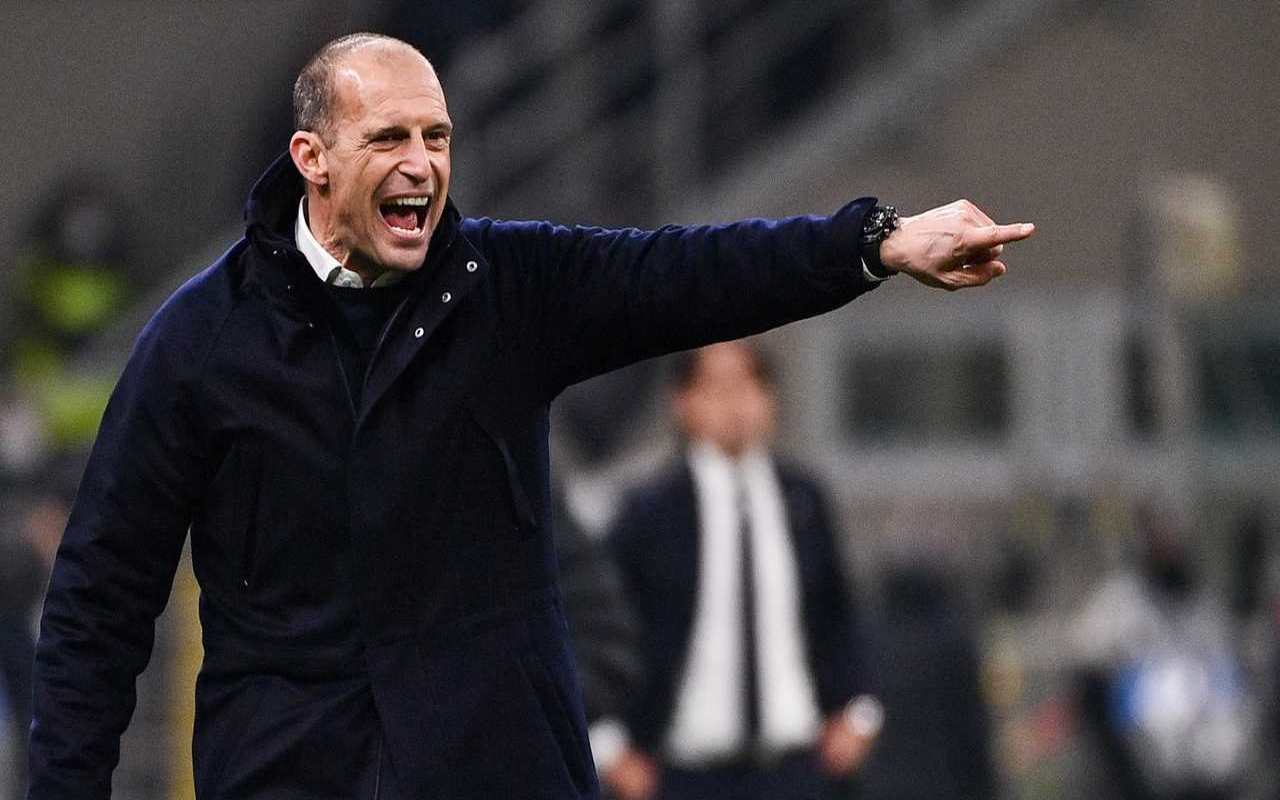 Allegri in panchina