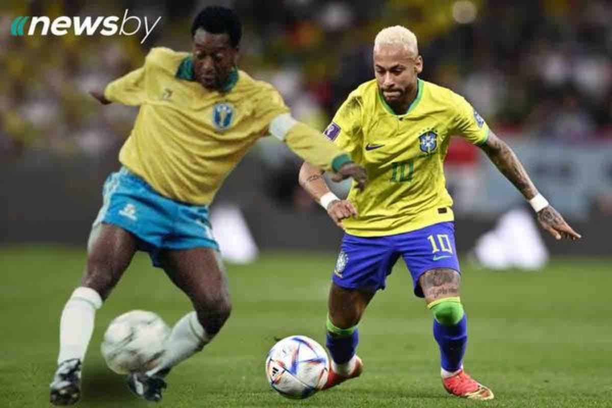 Neymar e Pelé in campo Brasile