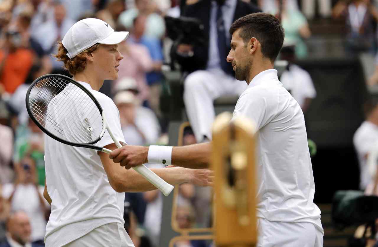 Djokovic Sinner Wimbledon