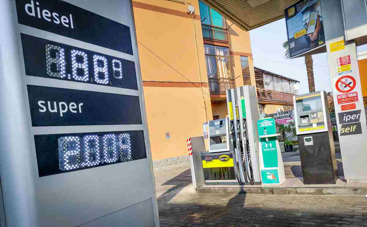 Carburanti in discesa