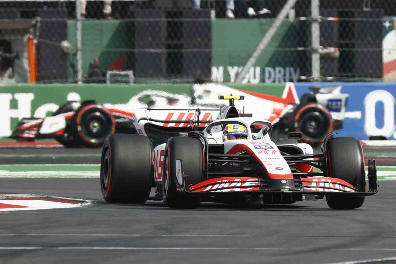 Schumacher con la Haas 