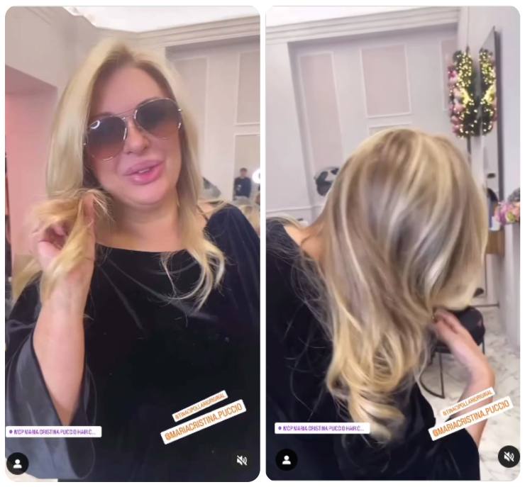 TINA CIPOLLARI NUOVO HAIR LOOK