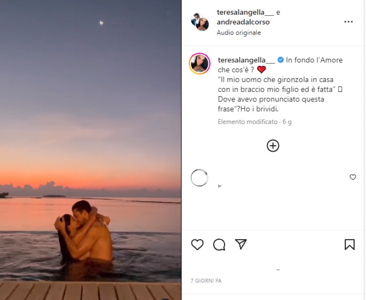 Teresa Langella e Andrea Del Corso