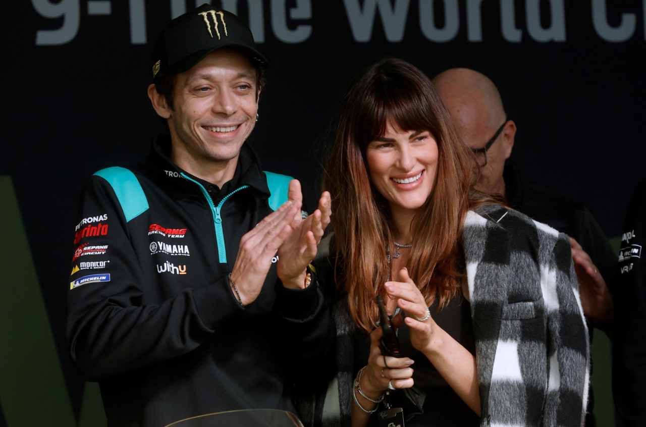 Valentino Rossi e Francesa Sofia Novello