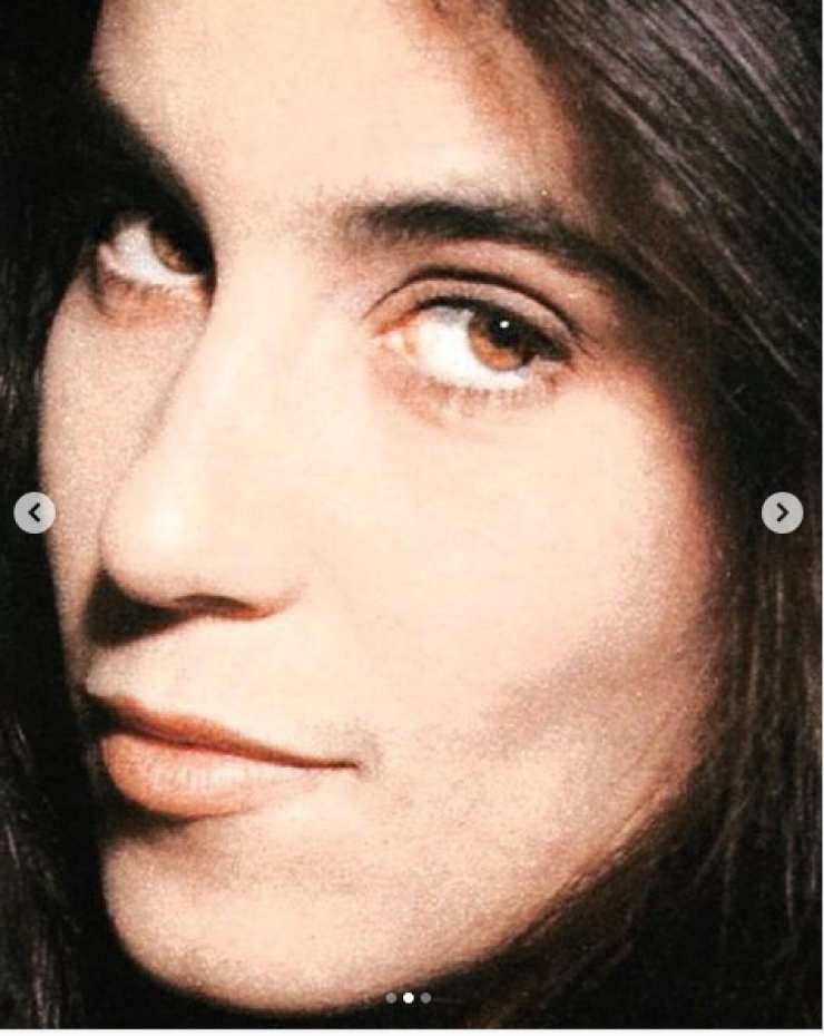 Paola Turci en jeune femme