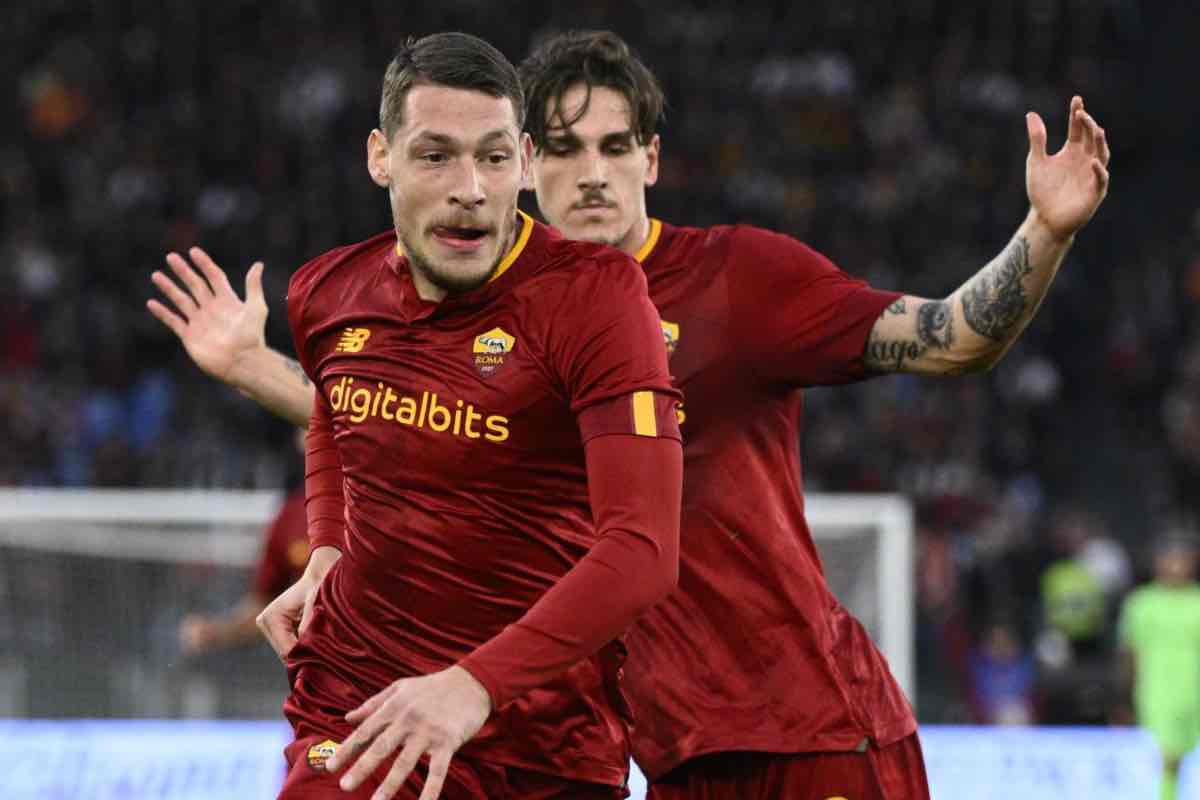 Andrea Belotti in azione