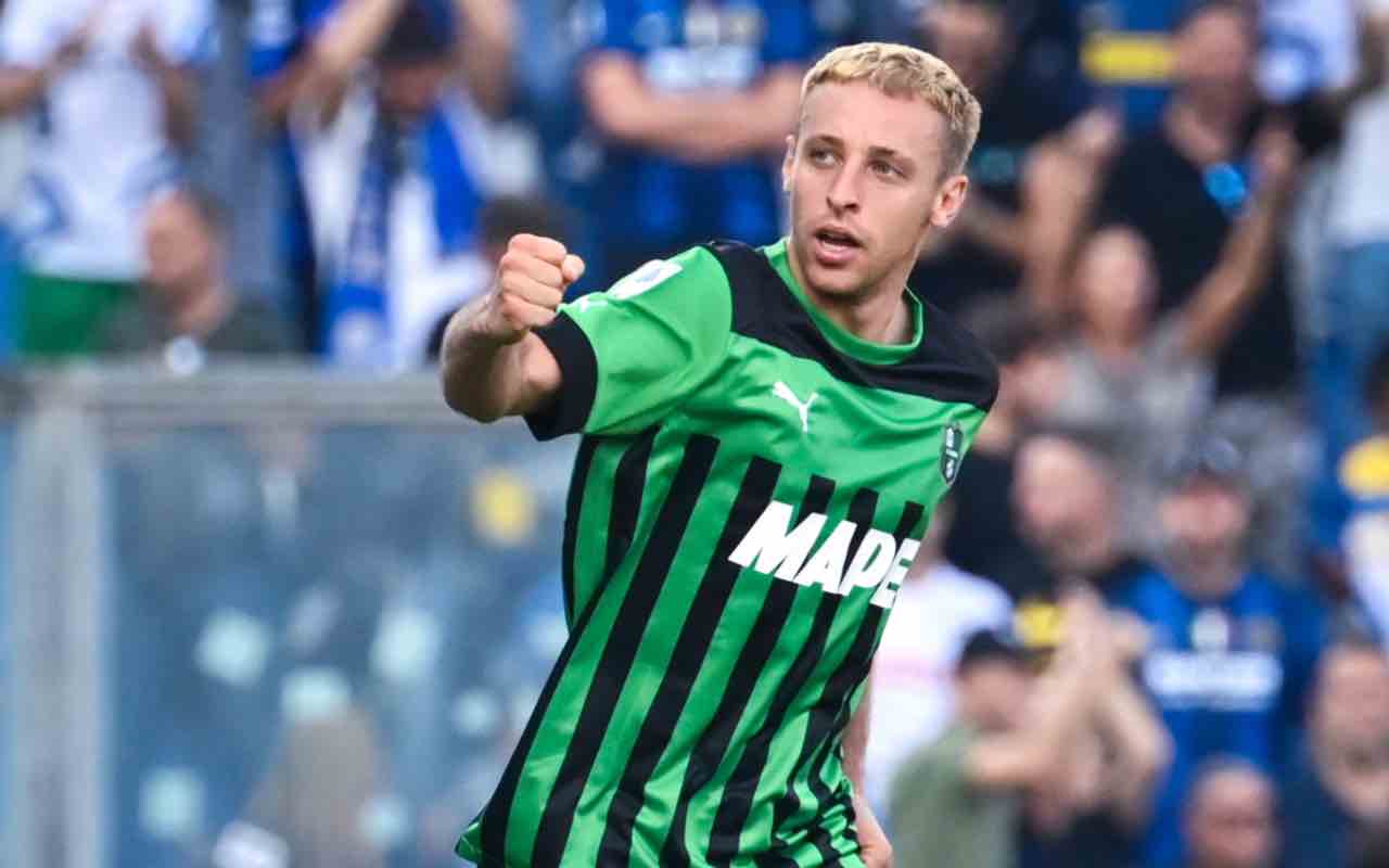 Davide Frattesi in azione