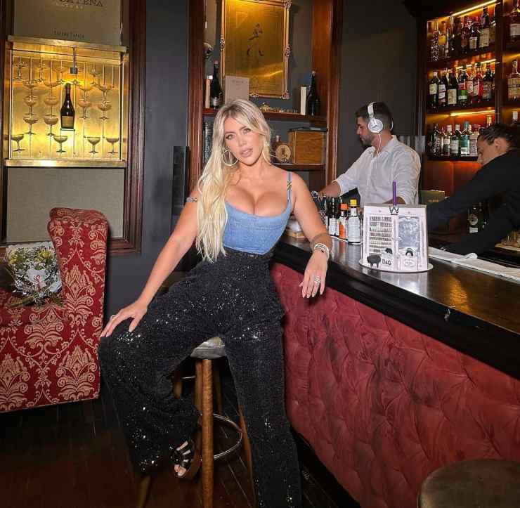 wanda nara look compleanno