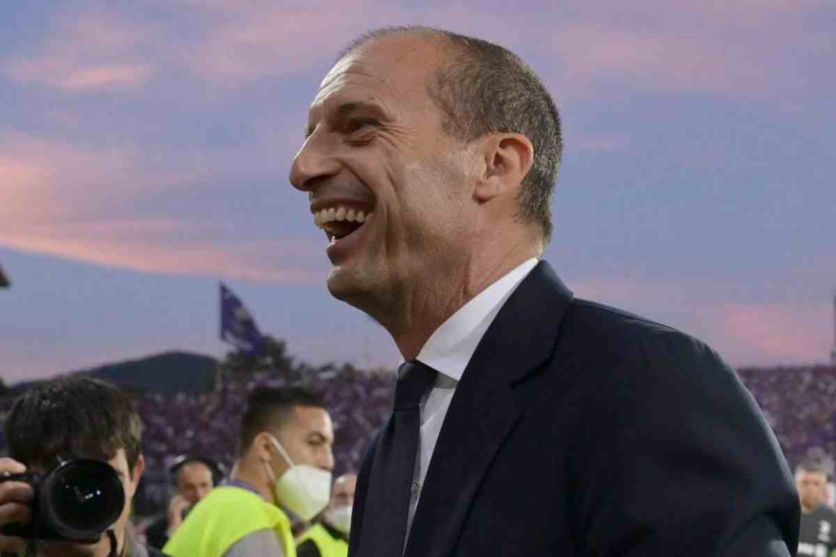 Allegri sorride