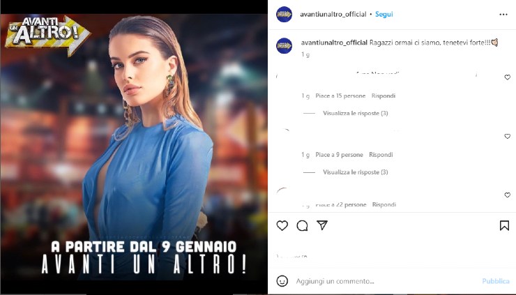 Avanti un Altro_Sophie Codegoni_Instagram_Newsby