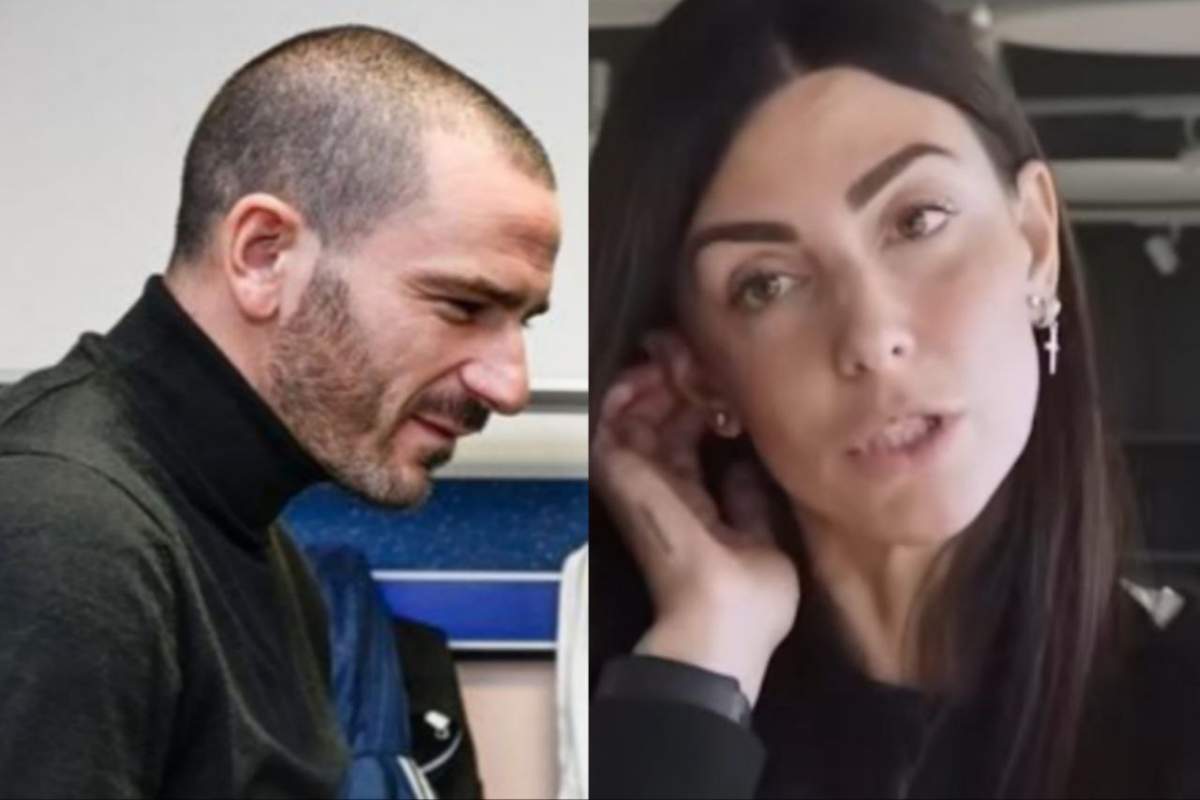 Bonucci con sua moglie