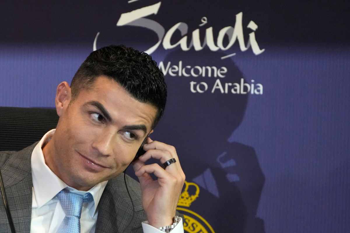 Ronaldo in conferenza Al-Nassr