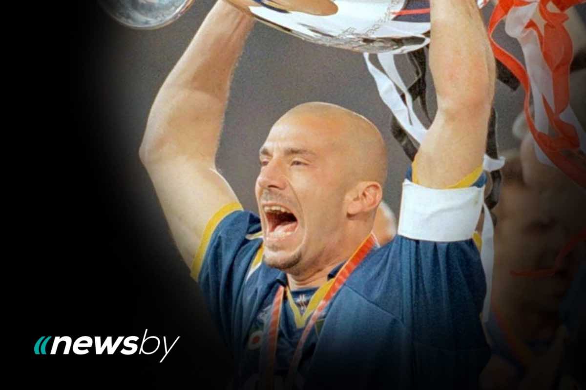 Vialli festeggia col Chelsea