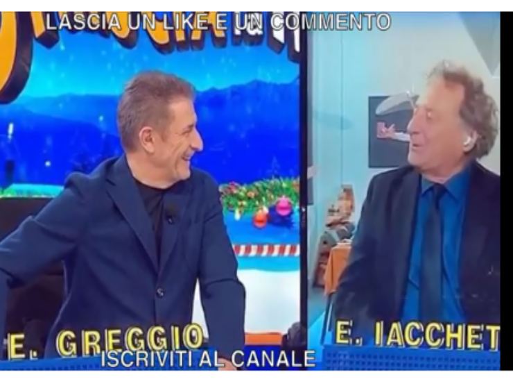 Enzo Iacchetti assente dallo studio di Striscia